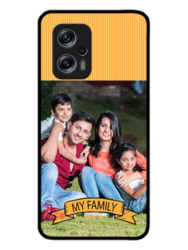 Custom Poco X4 Gt 5G Custom Glass Phone Case - My Family Design