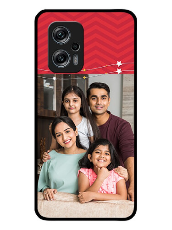 Custom Poco X4 Gt 5G Personalized Glass Phone Case - Happy Family Design