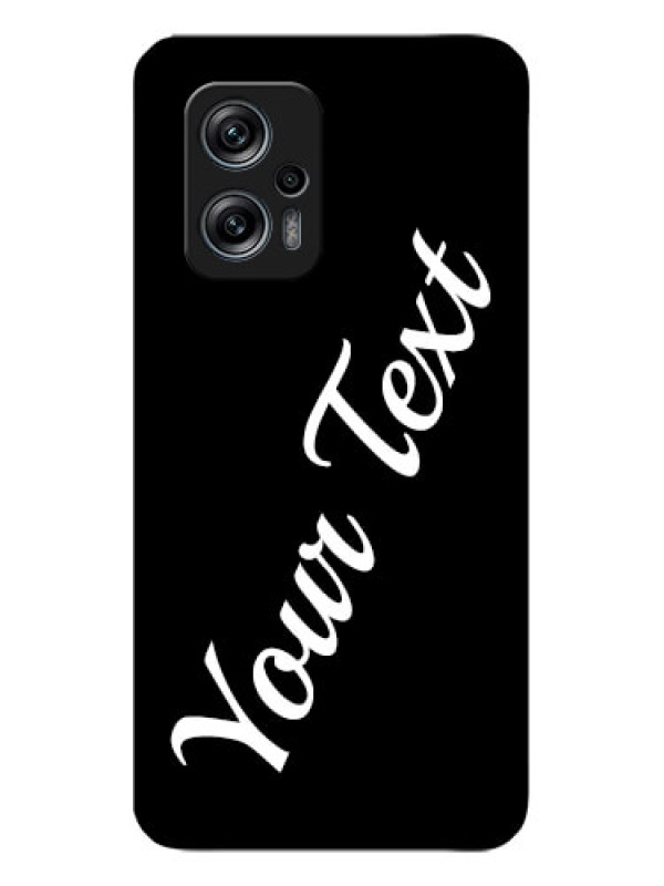 Custom Poco X4 Gt 5G Custom Glass Mobile Cover with Your Name