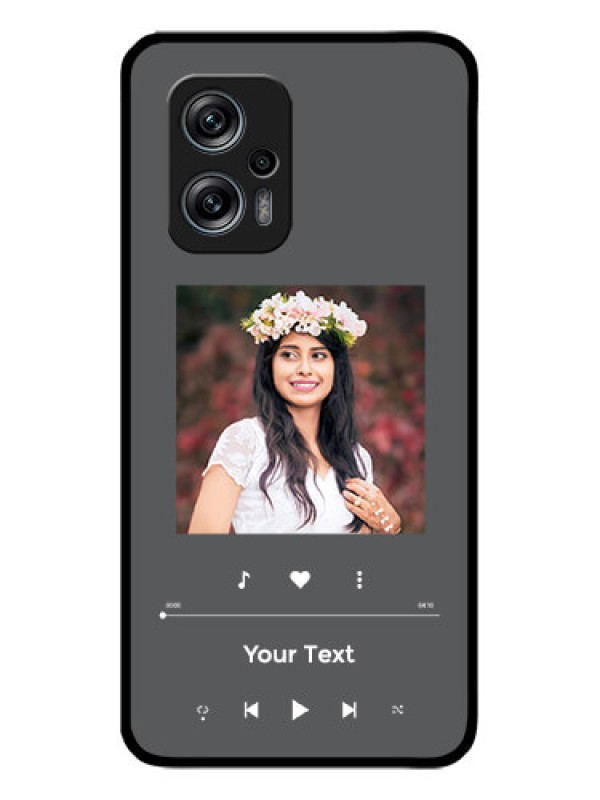 Custom Poco X4 Gt 5G Custom Glass Mobile Case - Play The Music Design