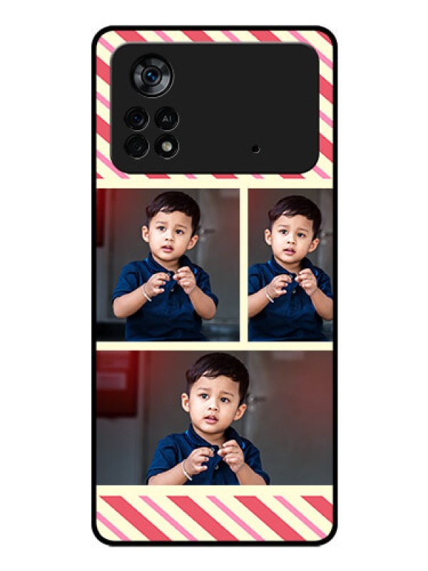 Custom Poco X4 Pro 5G Personalized Glass Phone Case - Picture Upload Mobile Case Design