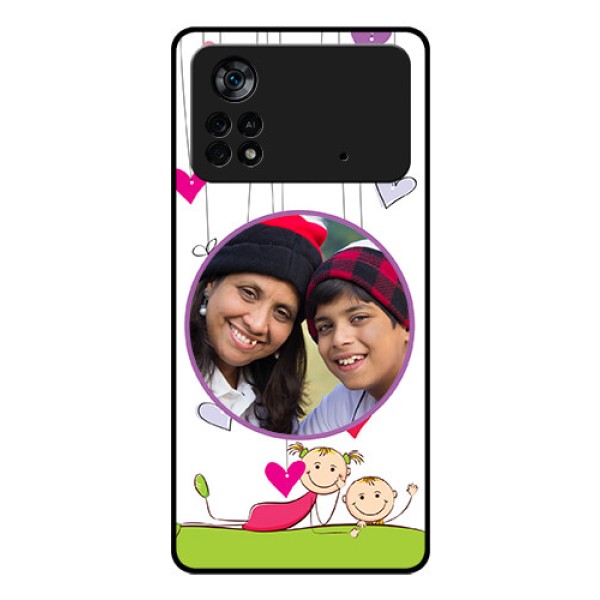 Poco X4 Pro 5G Photo Printing on Glass Case - Cute Kids Phone Case Design Poco X4 Pro 5G Photo Printing on Glass Case - Cute Kids Phone Case Design
