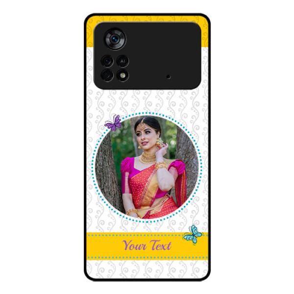 Poco X4 Pro 5G Custom Glass Mobile Case - Girls Premium Case Design
