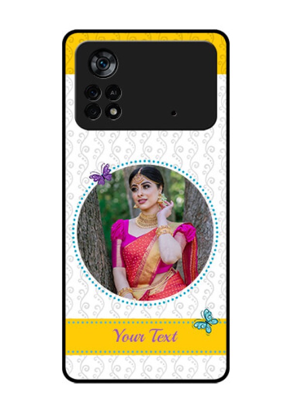 Poco X4 Pro 5G Custom Glass Mobile Case - Girls Premium Case Design