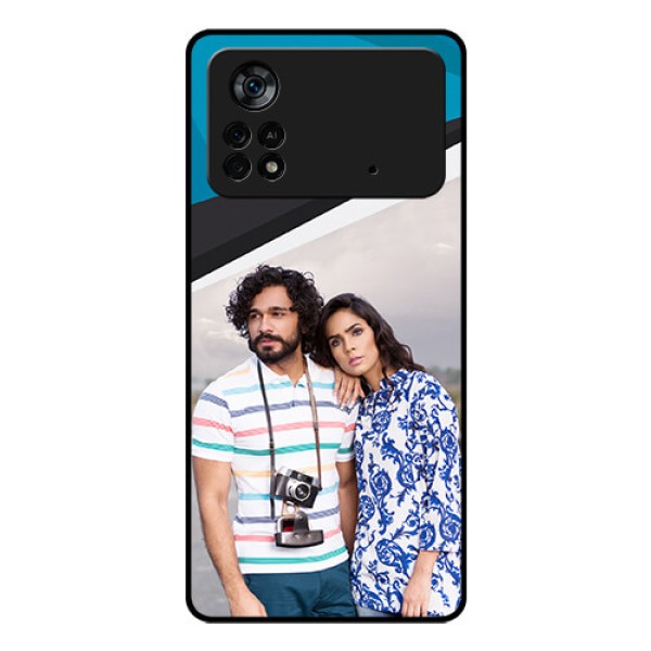 Poco X4 Pro 5G Photo Printing on Glass Case - Simple Pattern Photo Upload Design Poco X4 Pro 5G Photo Printing on Glass Case - Simple Pattern Photo Upload Design