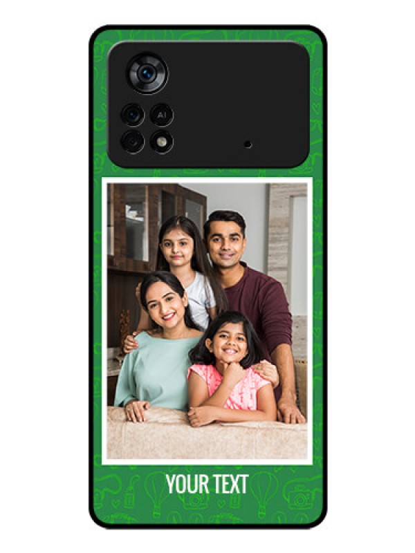 Custom Poco X4 Pro 5G Personalized Glass Phone Case - Picture Upload Design