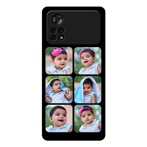 Poco X4 Pro 5G Photo Printing on Glass Case - Multiple Pictures Design Poco X4 Pro 5G Photo Printing on Glass Case - Multiple Pictures Design