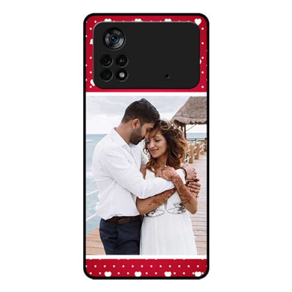 Poco X4 Pro 5G Photo Printing on Glass Case - Hearts Mobile Case Design Poco X4 Pro 5G Photo Printing on Glass Case - Hearts Mobile Case Design