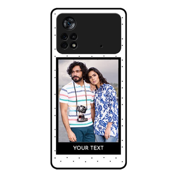 Poco X4 Pro 5G Photo Printing on Glass Case - Premium Design
