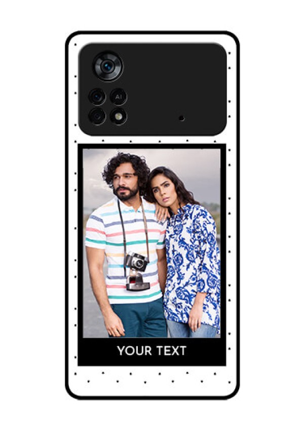 Poco X4 Pro 5G Photo Printing on Glass Case - Premium Design