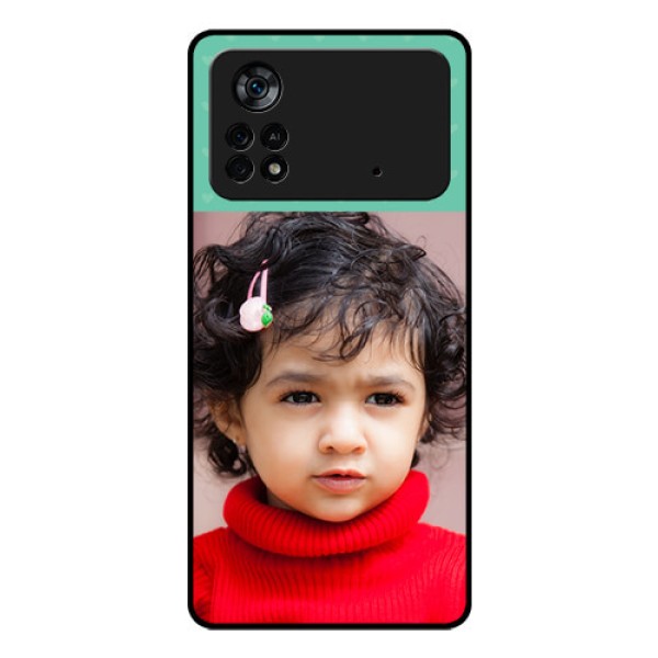 Poco X4 Pro 5G Custom Glass Phone Case - Lovers Picture Design