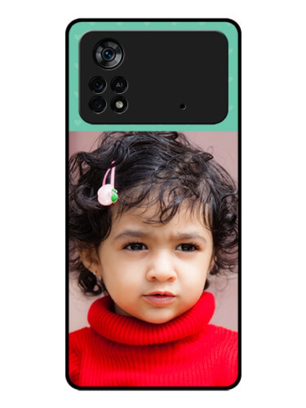 Custom Poco X4 Pro 5G Custom Glass Phone Case - Lovers Picture Design