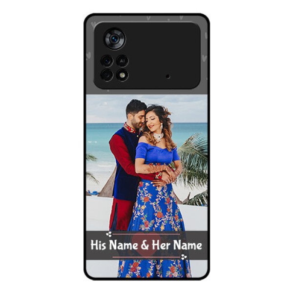 Poco X4 Pro 5G Custom Glass Mobile Case - Buy Love Design with Photo Online Poco X4 Pro 5G Custom Glass Mobile Case - Buy Love Design with Photo Online