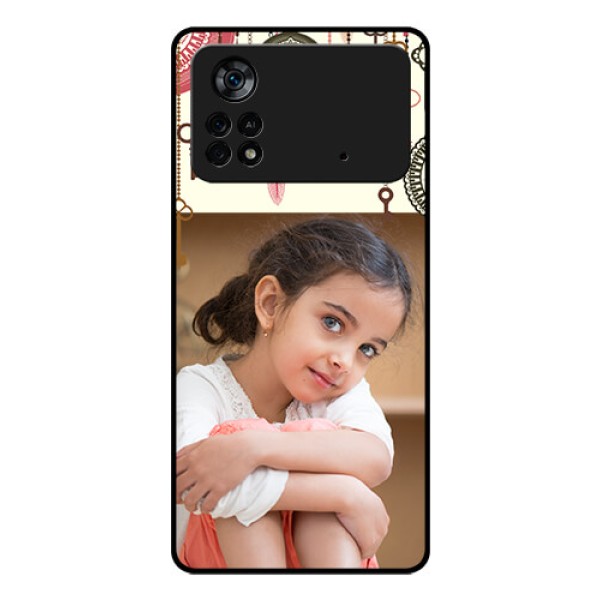 Poco X4 Pro 5G Custom Glass Mobile Case - Boho Style Design