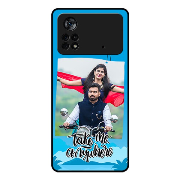 Poco X4 Pro 5G Custom Glass Mobile Case - Traveller Design