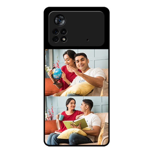 Poco X4 Pro 5G 2 Images on Glass Phone Cover