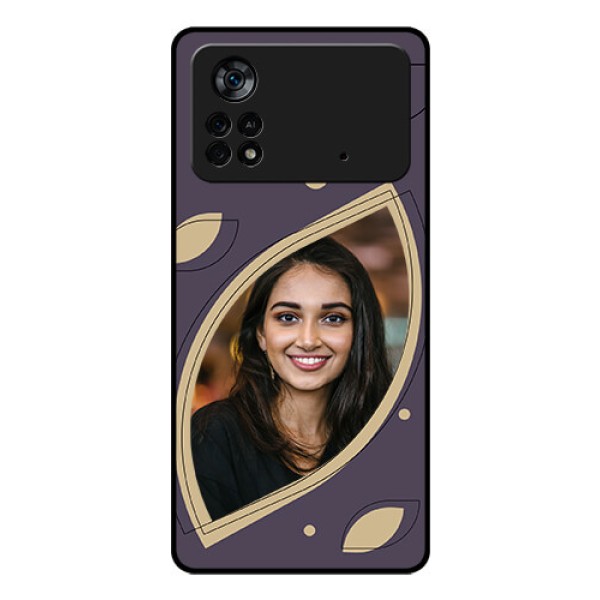 Poco X4 Pro 5G Custom Glass Mobile Case - Falling Leaf Design