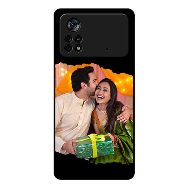 Poco X4 Pro 5G Custom Glass Phone Case - Tear-off Design