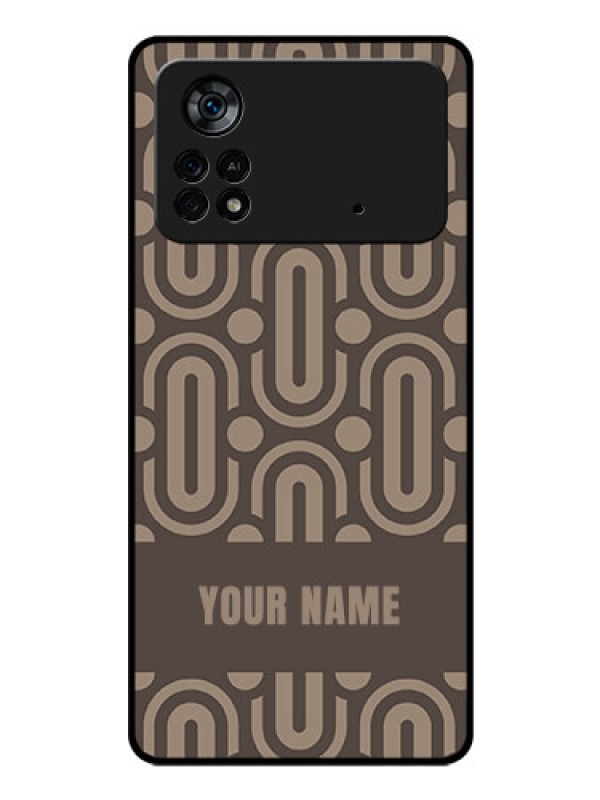 Custom Poco X4 Pro 5G Custom Glass Phone Case - Captivating Zero Pattern Design