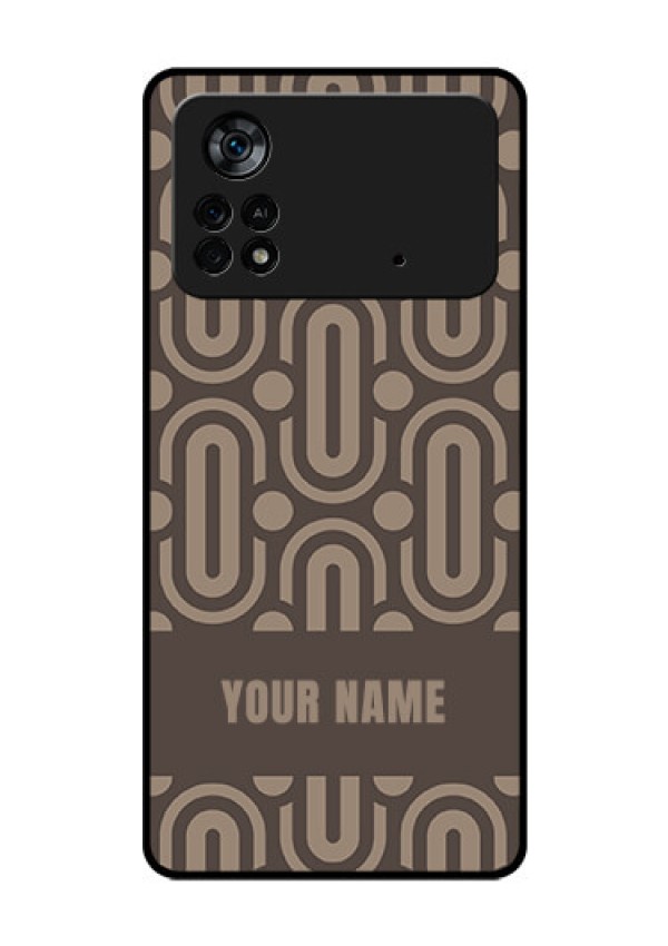Poco X4 Pro 5G Custom Glass Phone Case - Captivating Zero Pattern Design