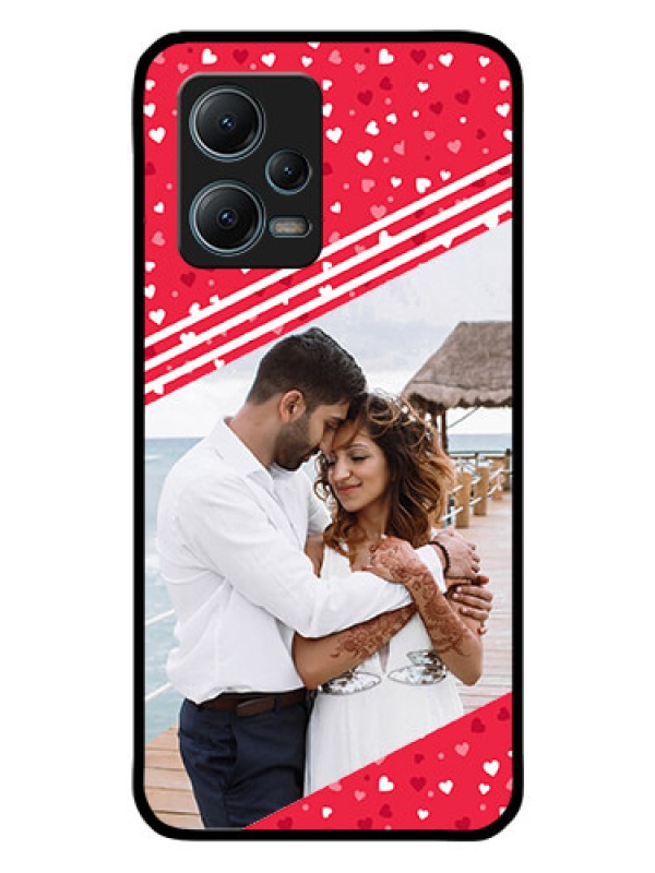 Custom Poco X5 5G Custom Glass Mobile Case - Valentines Gift Design