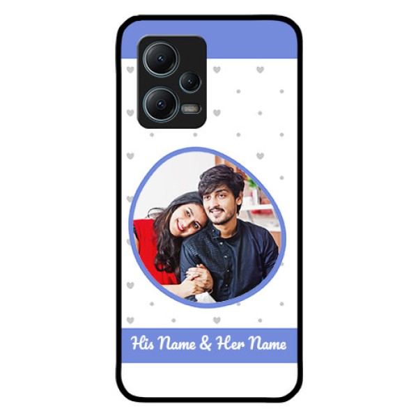 Poco X5 5G Photo Printing on Glass Case - Premium Case Design