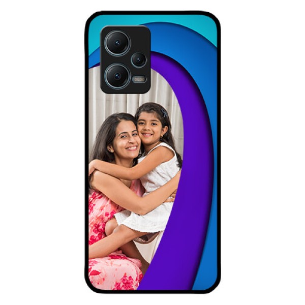 Poco X5 5G Photo Printing on Glass Case - Simple Pattern Design