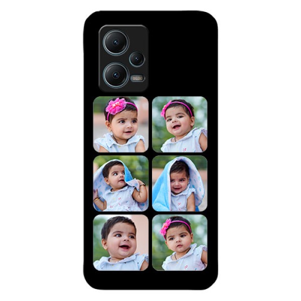 Poco X5 5G Photo Printing on Glass Case - Multiple Pictures Design Poco X5 5G Photo Printing on Glass Case - Multiple Pictures Design