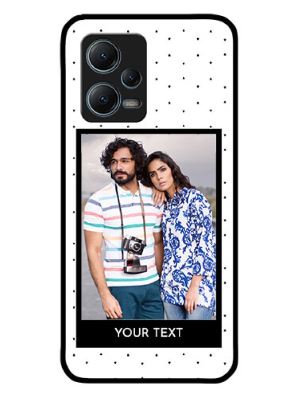 Custom Poco X5 5G Photo Printing on Glass Case - Premium Design