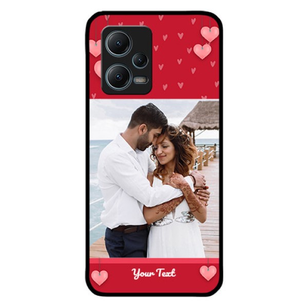 Poco X5 5G Custom Glass Phone Case - Valentines Day Design