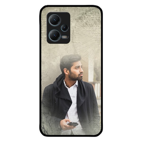 Poco X5 5G Custom Glass Phone Case - with vintage design