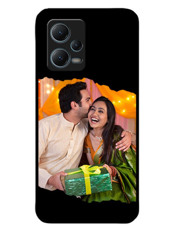 Custom Poco X5 5G Custom Glass Phone Case - Tear-off Design