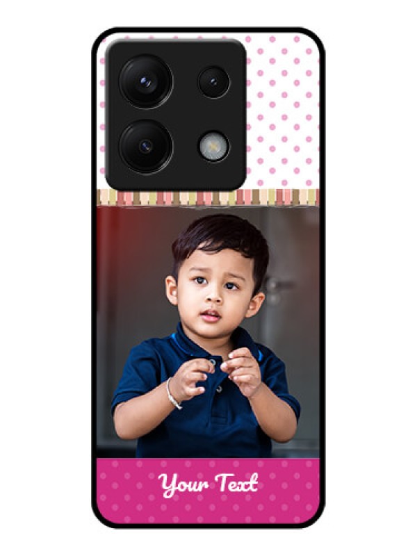 Custom Poco X6 5G Custom Glass Phone Case - Cute Girls Cover Design