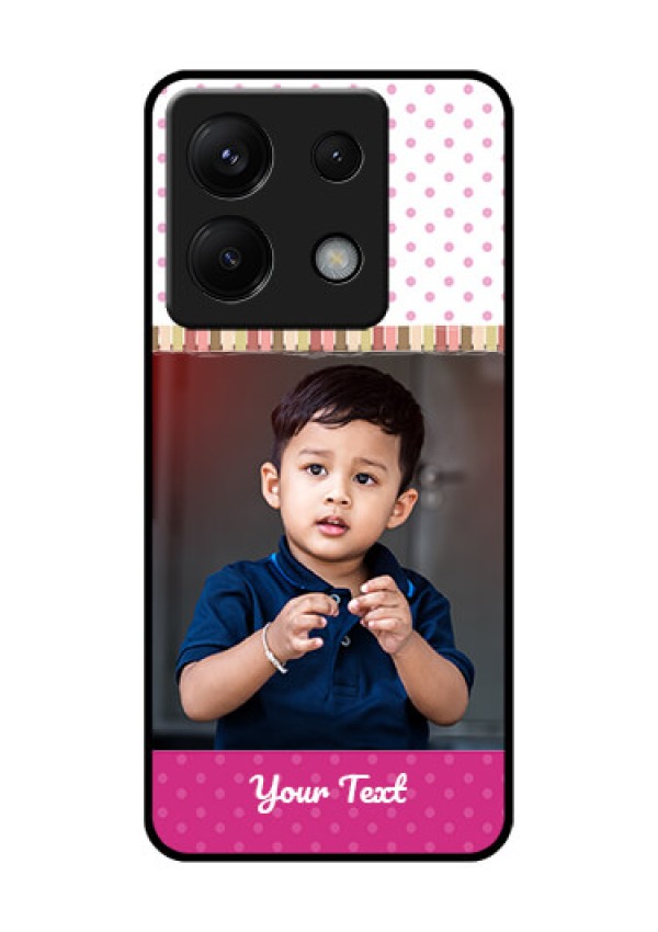 Poco X6 5G Custom Glass Phone Case - Cute Girls Cover Design