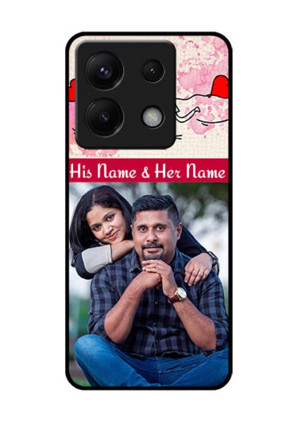 Poco X6 5G Custom Glass Phone Case - You And Me Case Design