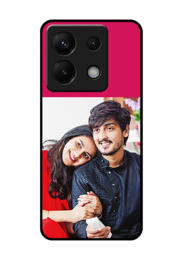 Poco X6 5G Custom Glass Phone Case - Anniversary Cover Design