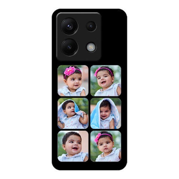 Poco X6 5G Custom Glass Phone Case - Multiple Pictures Design Poco X6 5G Custom Glass Phone Case - Multiple Pictures Design