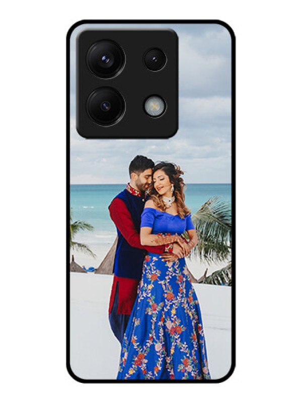 Custom Poco X6 5G Custom Glass Phone Case - Upload Full Picture Design