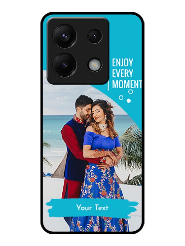 Custom Poco X6 5G Custom Glass Phone Case - Happy Moment Design