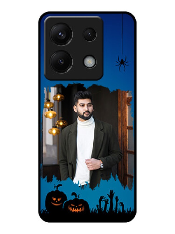 Custom Poco X6 5G Custom Glass Phone Case - With Pro Halloween Design