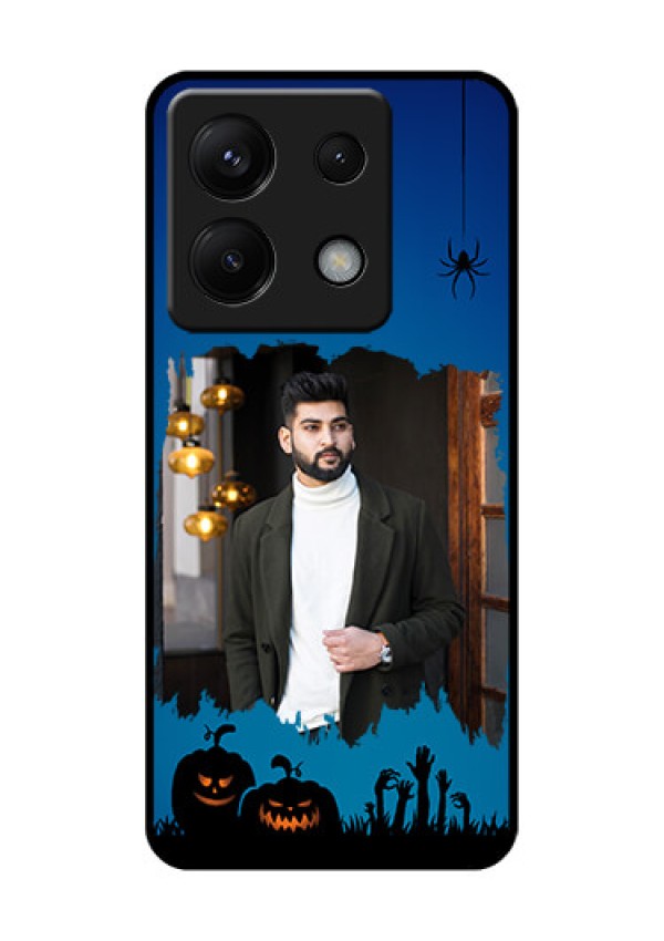 Poco X6 5G Custom Glass Phone Case - With Pro Halloween Design