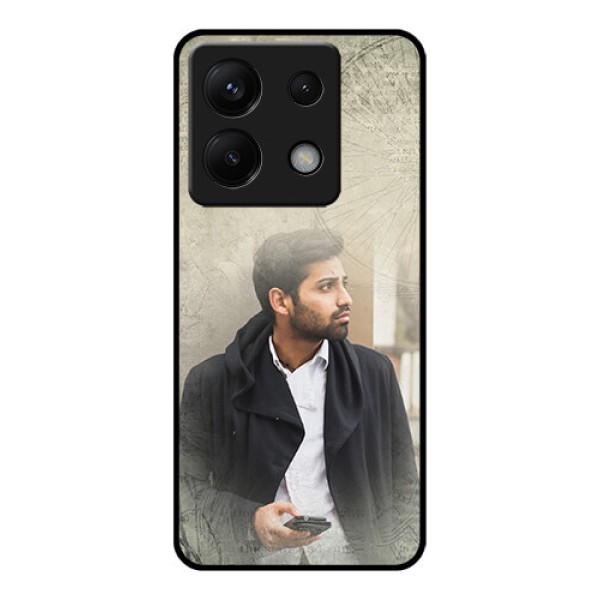 Poco X6 5G Custom Glass Phone Case - With Vintage Design