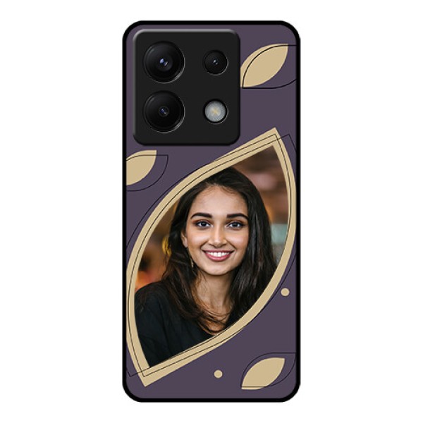 Poco X6 5G Custom Glass Phone Case - Falling Leaf Design