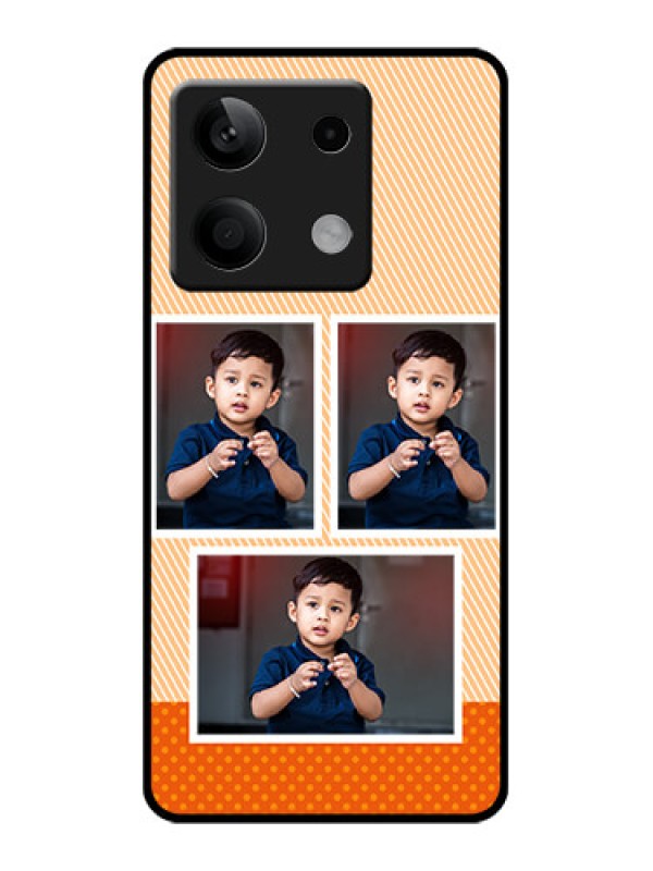 Custom Poco X6 Neo 5G Custom Glass Phone Case - Bulk Photos Upload Design