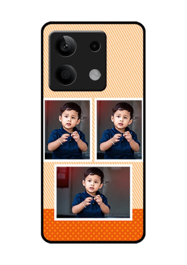 Poco X6 Neo 5G Custom Glass Phone Case - Bulk Photos Upload Design