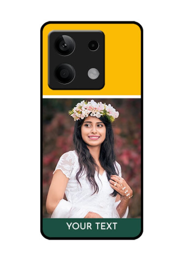 Poco X6 Neo 5G Custom Glass Phone Case - Love You Design