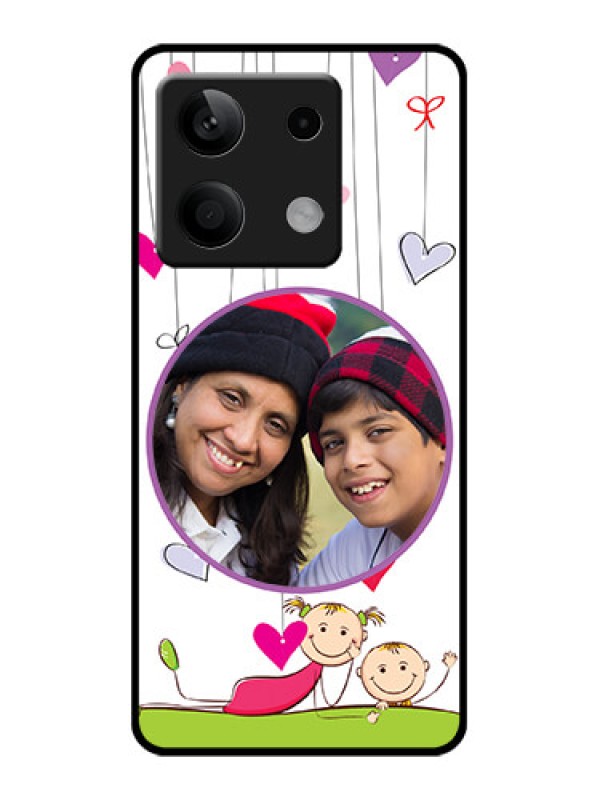 Custom Poco X6 Neo 5G Custom Glass Phone Case - Cute Kids Phone Case Design