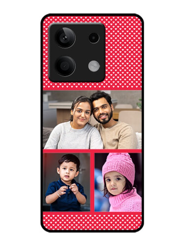 Custom Poco X6 Neo 5G Custom Glass Phone Case - Bulk Photo Upload Design