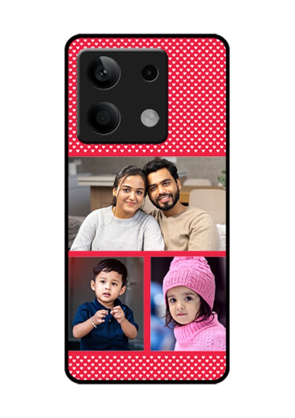 Poco X6 Neo 5G Custom Glass Phone Case - Bulk Photo Upload Design