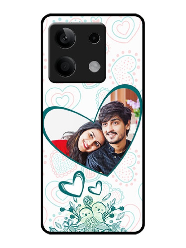 Custom Poco X6 Neo 5G Custom Glass Phone Case - Premium Couple Design